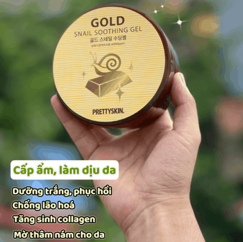 Gel Dưỡng Da Đa Năng PRETTYSKIN SOOTHING GEL 300ML Hàn Quốc