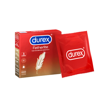 [Chính Hãng] Cao Su Durex Fetherlite Hộp 3 Cái