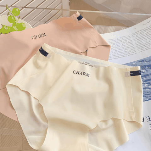 [Mã S04] Quần lót nữ đúc su không viền, quần chip Charm không đường may mềm mại gợi cảm mát lạnh