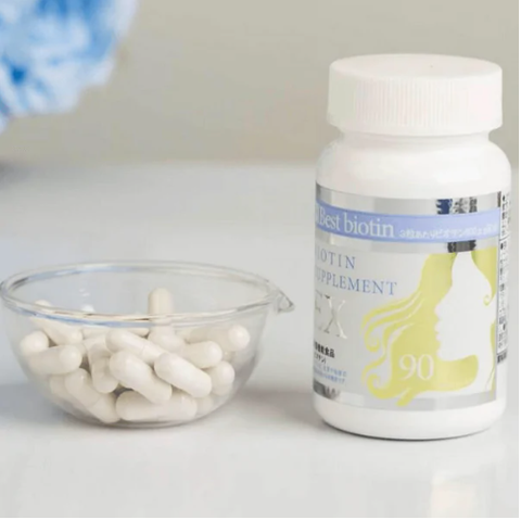 Viên Uống Hỗ Trợ Mọc Tóc Best Biotin Supplement EX 90 Viên Nhật Bản