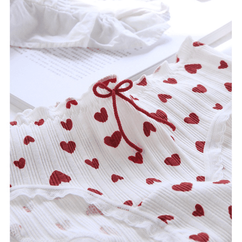 [Mã S15] Quần Lót Nữ Cotton Gân Tăm Dâu Tây Đỏ, Quần Chip Nữ Chống Vi.êm Mềm Mại Thoáng Mát