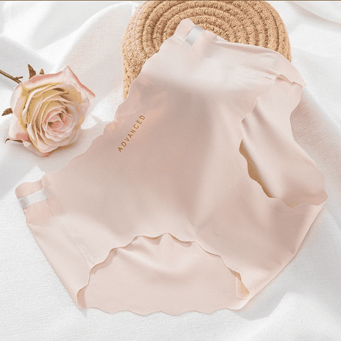 [Mã S10] Combo 5 Quần Lót Nữ Đúc Su Lạnh Advanced Cạp Viền Sóng Gân Tăm Không Đường May Gợi Cảm (GIAO MÀU NGẪU NHIÊN)