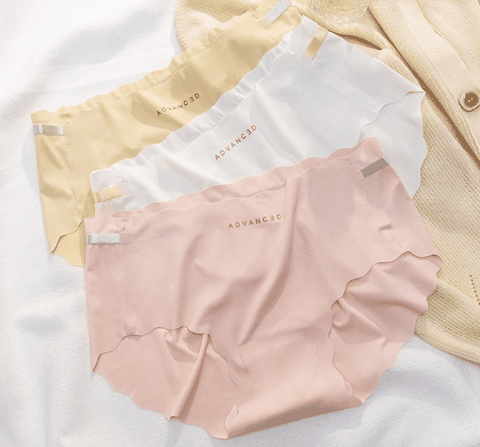 [Mã S10] Combo 10 Quần Lót Nữ Đúc Su Lạnh Advanced Cạp Viền Sóng Gân Tăm Không Đường May Gợi Cảm (GIAO MÀU NGẪU NHIÊN)