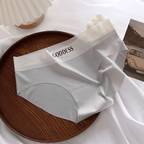 [S30] Quần lót nữ đúc su cạp cao tàng hình chữ GODDESS thoáng mát mỏng mềm mịn