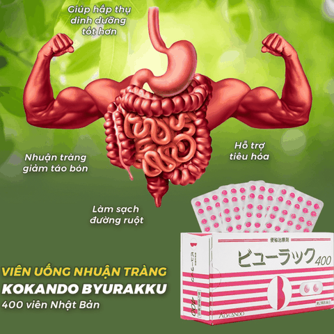 Combo 1 Hộp Viên Uống Onaka Pillbox + 1 Hộp Nhuận Tràng Kokando Hỗ Trợ Táo Bón, Giảm Cân, Giảm Mỡ Bụng Hiệu Quả