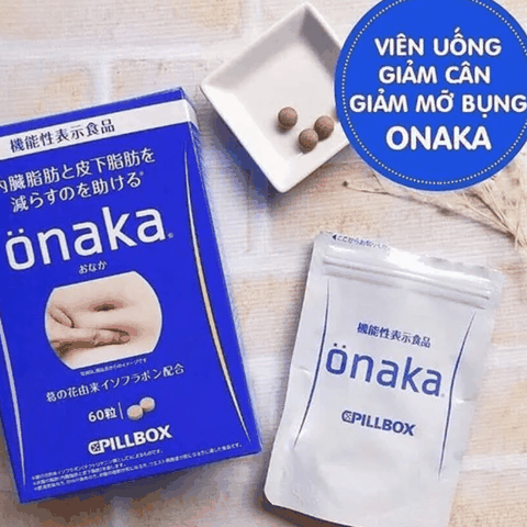 Combo 1 Hộp Viên Uống Onaka Pillbox + 1 Hộp Nhuận Tràng Kokando Hỗ Trợ Táo Bón, Giảm Cân, Giảm Mỡ Bụng Hiệu Quả