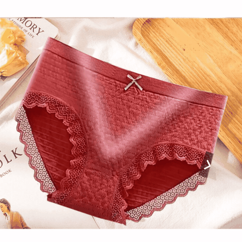 [Mã S02] Quần Lót Nữ Cotton Mềm Mại Viền Ren Ôm Bụng Nâng Mông Co Giãn 4 Chiều