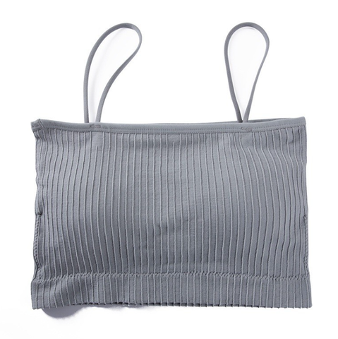 [A07] Áo Lót Quây, Áo Ngực Áo Bra Áo Ống 2 Dây Cotton Gân Tăm Có Mút Ngực Tháo Rời Freesize Từ 35-55kg