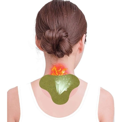 Hộp 12 Miếng Dán Ngải Cứu Vai Gáy Giảm Đau Cổ Vai Gáy
