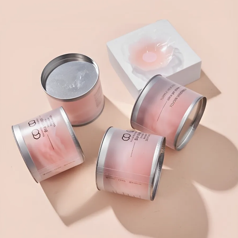 Miếng Dán Ngực Silicone Che Đầu Ti Che Đầu Nhũ Hoa Tàng Hình Siêu Dính - Hộp 5 Cặp (10 Miếng)