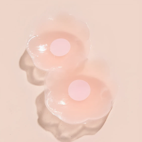 Miếng Dán Ngực Silicone Che Đầu Ti Che Đầu Nhũ Hoa Tàng Hình Siêu Dính - Hộp 5 Cặp (10 Miếng)