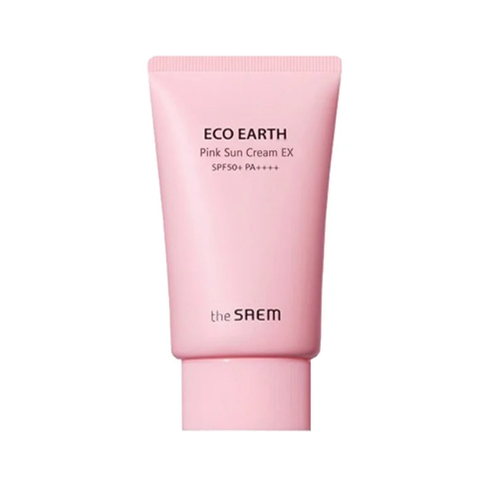 Kem Chống Nắng THE SAEM ECO EARTH PINK SUN CREAM EX SPF 50+ PA++++ 50ml