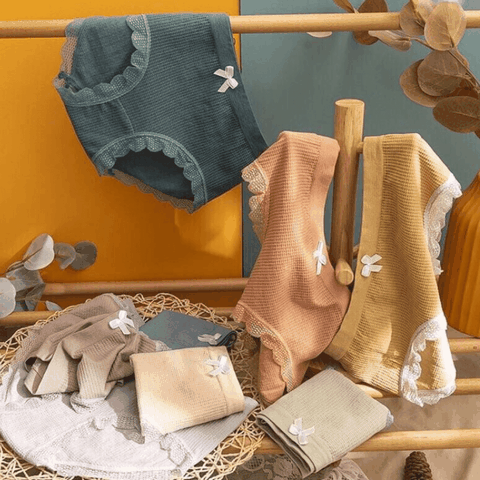 [Mã S02] Quần Lót Nữ Cotton Mềm Mại Viền Ren Ôm Bụng Nâng Mông Co Giãn 4 Chiều