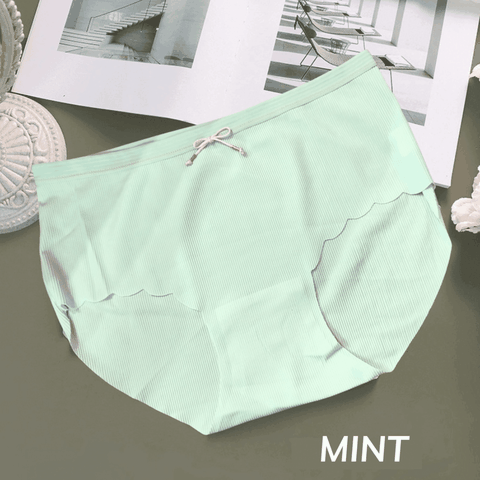 [Mã S03] Quần Lót Nữ Đúc Su Thun Lạnh Cao Cấp Đính Nơ Chất Liệu Mềm Mịn Thoáng Mát
