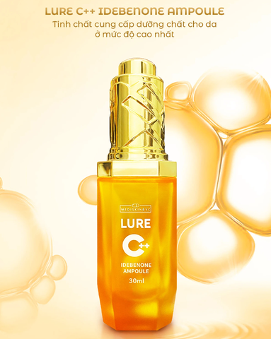 Serum Trẻ Hóa Da, Chống Lão Hóa, Căng Bóng Da, Trắng Da, Ngừa Nám IDEBENONE AMPOULE LURE C++ 30ml