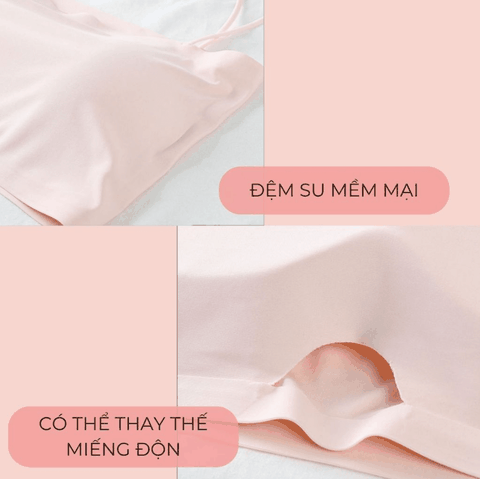 [Mã A03] Áo Ống Su Bra 2 Dây Nâng Ngực Có Mút Tháo Rời, Áo Quây Su 2 Dây Freesize Dưới 58kg