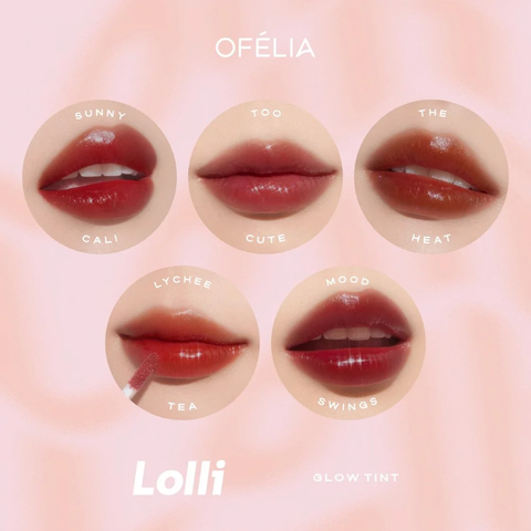 [Chính hãng] Son Tint Bóng, Lâu Trôi Cho Đôi Môi Căng Mọng Ofélia Lolli Glow Tint Hàn Quốc 3.9g