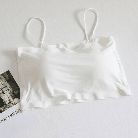 [Mã A03] Áo Ống Su Bra 2 Dây Nâng Ngực Có Mút Tháo Rời, Áo Quây Su 2 Dây Freesize Dưới 58kg