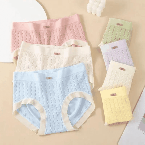 [Mã S05] Combo 3 quần lót nữ cotton kháng khuẩn, quần lót nữ gắn nơ chất cotton siêu đẹp (Giao màu ngẫu nhiên)