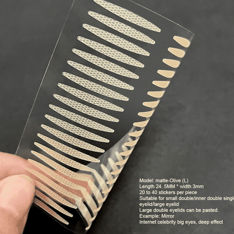 Miếng dán kích mí siêu tàng hình tự nhiên thoải mái chống mồ hôi