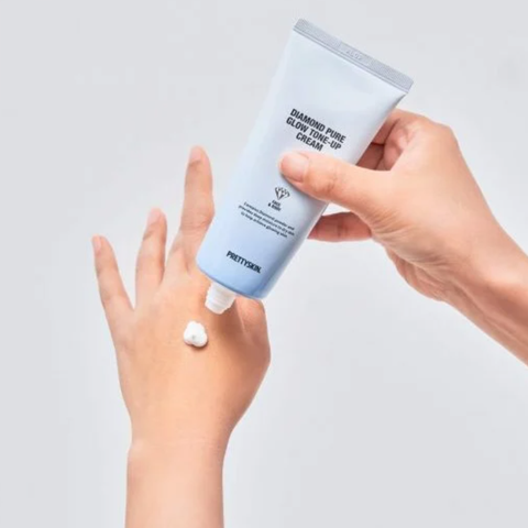 Bộ Đôi Siêu Dưỡng Trắng, Cấp Ẩm, Se Khít Lỗ Chân Lông PrettySkin - Siêu Phẩm Nước Hoa Hồng + Kem Dưỡng Kim Cương