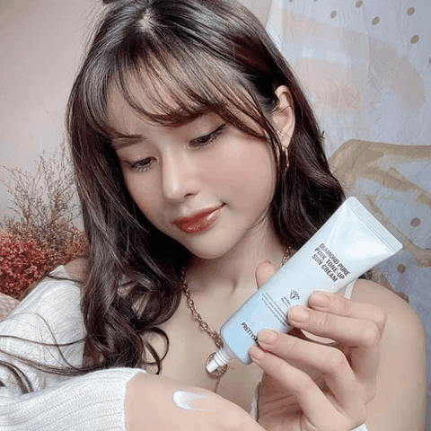 [Chính Hãng] Kem Dưỡng Trắng Da Kim Cương PRETTY SKIN Hàn Quốc Diamond Pure Glow Tone Up Cream 100ml