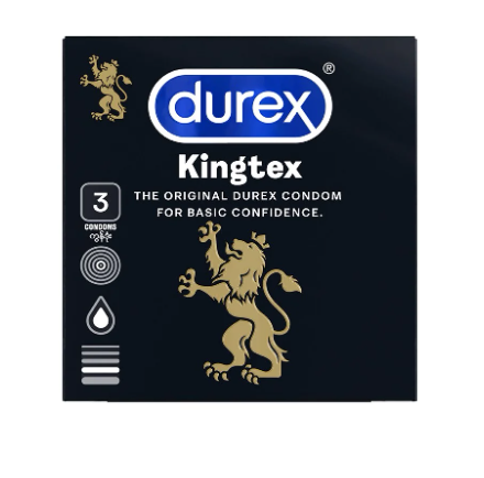 [Chính Hãng] Bao Cao Su Durex Kingtex Hộp 3 Cái