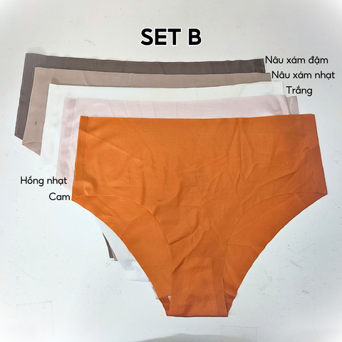 [S28] Quần Lót Nữ Lọt Khe Đúc Su Mềm Mại Thoáng Mát Không Đường May Không Lộ Viền (V3 86-97cm)