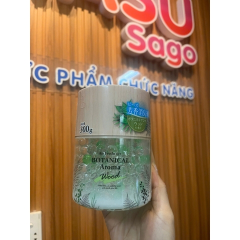 Sáp thơm phòng khử mùi Botanical Aloma Nhật Bản 300g
