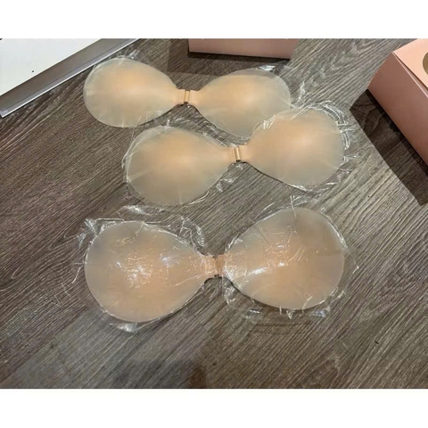 P299 Miếng Dán Nâng Ngực Tàng Hình Silicon Cài Trước Nâng Đẩy Tạo Khe Siêu Mỏng