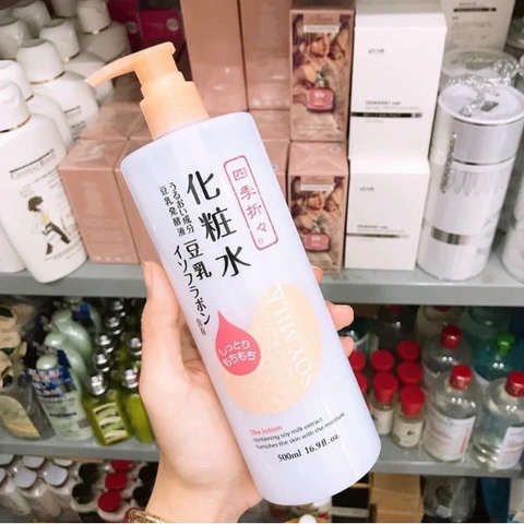 Nước Hoa Hồng Dưỡng Da Đậu Nành S Select Nhật Bản (500ml)