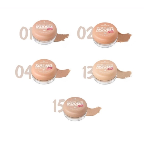 [Màu 04] Phấn tươi Đức Essence Mousse kiềm dầu che khuyết điểm chất kem mỏng nhẹ tệp vào da 16g