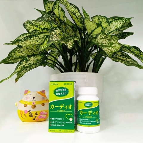 Viên Uống Hỗ Trợ Huyết Áp FUJINA CARDIO 80 Viên