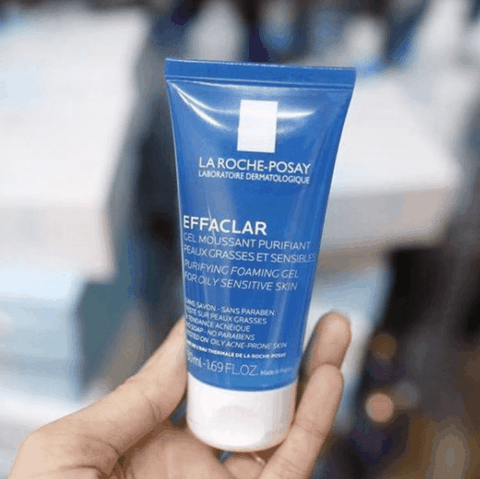 Gel Rửa Mặt La Roche-Posay Effaclar Purifying Foaming Gel For Oily Sensitive Skin 50ml