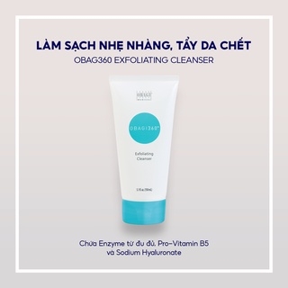 Sữa rửa mặt đa tác động chứa Enzyme dành cho da khô OBAGI360 Exfoliating Cleanser - 150ml