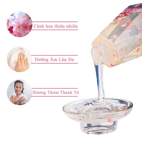 Sữa Tắm Avatar Hương Nước Hoa Thơm Mịn Da Jojoba Bông Hoa Jojoba Shower Gel Nhật Bản