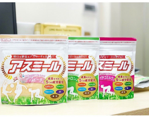 Sữa Tăng Chiều Cao Dành Cho Bé Ichiban Boshi Asumiru 180g - Vị Dâu