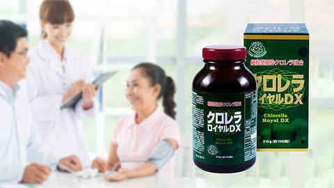 Tảo lục Chlorella Royal DX Nhật Bản 1550 viên - Bổ sung dưỡng chất toàn diện
