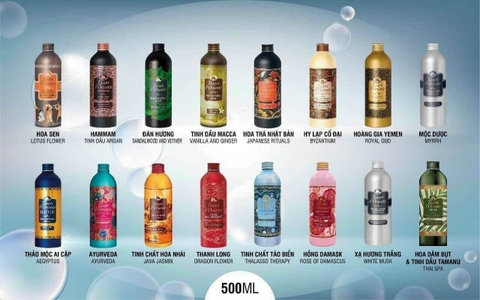 Sữa Tắm Xích Tesori Trắng Da, Hương Nước Hoa 250ML-500ML | Tesori D’Oriente Cao cấp Italia