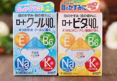 Nước Nhỏ Mắt Rohto Vita 40 Nhật Bản 12 ml