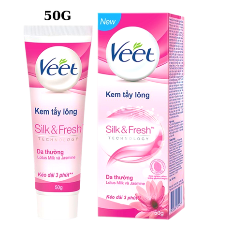 Kem Tẩy Lông Cho Da Thường Veet Silk Fresh 25g/50g