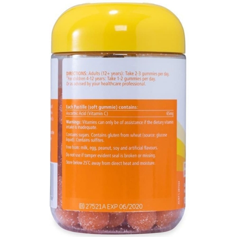 Kẹo dẻo bổ sung Vitamin C cho người lớn Nature’s Way Vitamin C Vita Gummies for Adults Australlia 120 viên