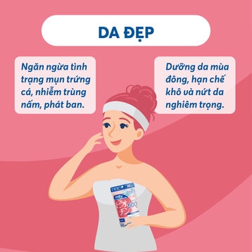 Viên Uống DHC Biotin Ngăn Rụng Tóc Sustained Release Biotin 30 Ngày (30 Viên)