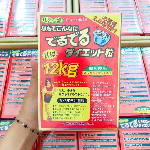 Viên Uống Giảm Cân 12kg Minami Healthy Foods 75 Gói