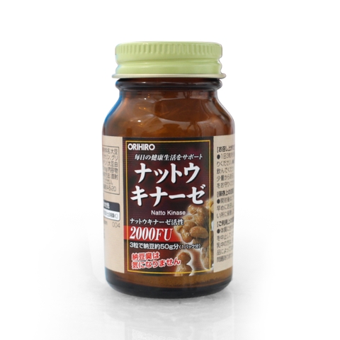 Viên uống hỗ trợ điều trị tai biến Nattokinase 2000FU Orihiro 60 viên