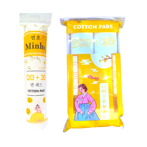 Bông Tẩy Trang Minho 150 Miếng/230 Miếng Hàng Chính Hãng