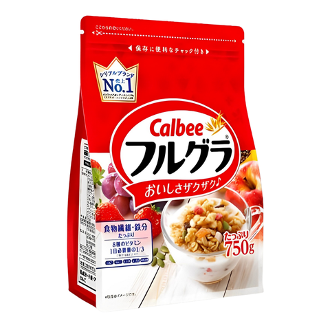 Ngũ Cốc Calbee Màu Đỏ Nhật Bản 700g