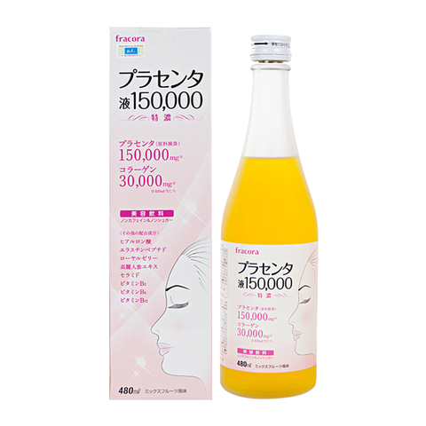 Nước Uống Nhau Thai Cừu Fracora Placenta 150.000mg Nhật Bản 480ml