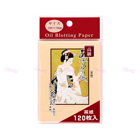 Giấy thấm dầu mặt Geisha Nhật Bản 120 miếng