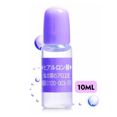 Serum Cấp Nước Hyaluronic Acid (HA) Taiyou No Aloe Nhật Bản 10ml - Giúp Da Căng Mọng